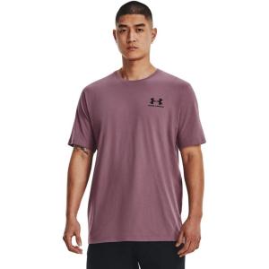 imageUnder Armour Mens Sportstyle Colorblock TShirt500 Misty Purple   Black