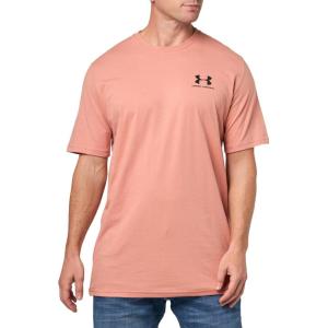 imageUnder Armour Mens Sportstyle Colorblock TShirt697 Canyon Pink   Black