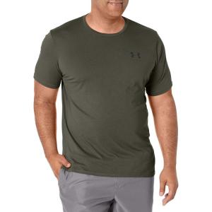 imageUnder Armour Mens Sportstyle Colorblock TShirtBaroque Green