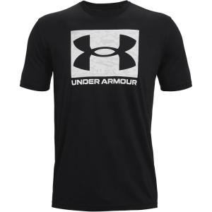 imageUnder Armour Mens Sportstyle Colorblock TShirtBlackWhite