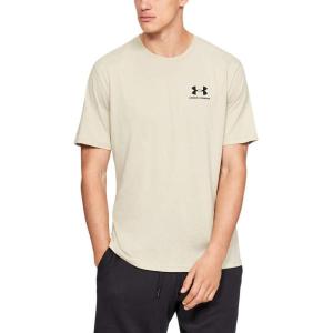 imageUnder Armour Mens Sportstyle Colorblock TShirtKhaki Base