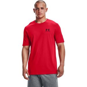 imageUnder Armour Mens Sportstyle Colorblock TShirtRed