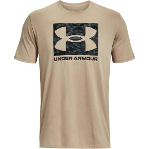 imageUnder Armour Mens Sportstyle Colorblock TShirtSahara  Black