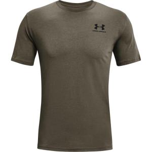 imageUnder Armour Mens Sportstyle Colorblock TShirtVictory Green 369Black