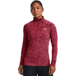imageUnder Armour Mens Tech 14 Zip TopBlack Rose 664Metallic Silver