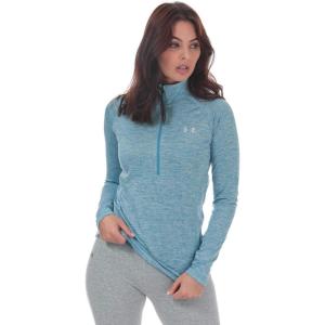 imageUnder Armour Mens Tech 14 Zip TopBlue Mobile Blue