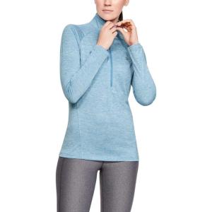imageUnder Armour Mens Tech 14 Zip TopBreathtaking Blue 400Metallic Silver