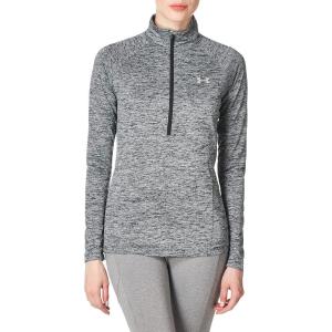imageUnder Armour Mens Tech 14 Zip TopJet Gray 010Metallic Silver