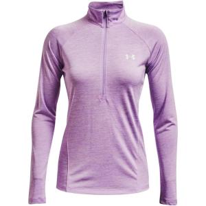 imageUnder Armour Mens Tech 14 Zip TopOctane 566Metallic Silver