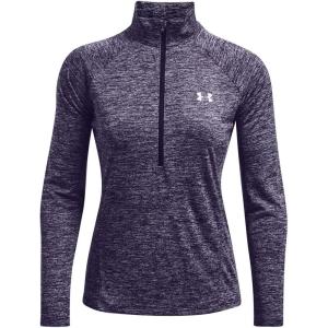 imageUnder Armour Mens Tech 14 Zip TopPurple Switch 571Metallic Silver