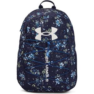 imageUnder Armour UnisexAdult Hustle Sport Backpack 433 Tech BlueTech BlueWhite One Size Fits All412 Midnight Navy  Midnight Navy  White Clay