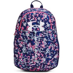 imageUnder Armour UnisexAdult Hustle Sport Backpack 433 Tech BlueTech BlueWhite One Size Fits All456 Bauhaus Blue  Pink Punk  White