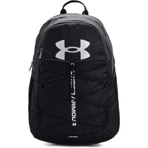 imageUnder Armour UnisexAdult Hustle Sport Backpack 433 Tech BlueTech BlueWhite One Size Fits AllBlack 001Silver