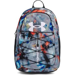 imageUnder Armour UnisexAdult Hustle Sport Backpack 433 Tech BlueTech BlueWhite One Size Fits AllBlack 005White