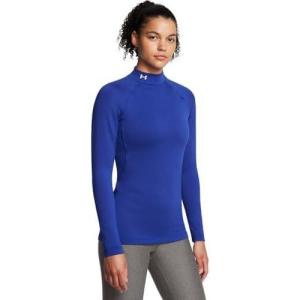 imageUnder Armour Womens ColdGear Authentics Mock Neck835 Flawless   White