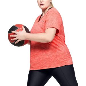 imageUnder Armour Womens Tech VNeck Twist ShortSleeve TShirtBeta