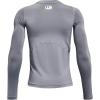 imageUnder Armour Boys HeatGear LongSleeve TShirtSteel 035Black