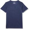 imageUnder Armour Boys Tech Jacquard 20 Short Sleeve T Shirt410 Midnight Navy   White