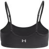 imageUnder Armour Girls Movement Low Impact Sports Bra001 Black   Metallic Silver