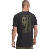imageUnder Armour Mens Freedom Flag Short Sleeve T Shirt003 Black   Marine Od Green