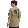 imageUnder Armour Mens Freedom Flag Short Sleeve T Shirt499 Federal Tan   Black