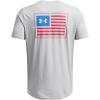 imageUnder Armour Mens Freedom Flag Variation Short Sleeve T Shirt011 Mod Gray Medium Heather   Red