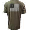 imageUnder Armour Mens Freedom Flag Variation Short Sleeve T Shirt390 Marine Od Green   Black