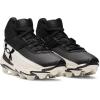 imageUnder Armour Mens Harper 10 Rm Baseball Cleats Sneaker001 BlackStoneBlack
