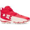 imageUnder Armour Mens Harper 10 Rm Baseball Cleats Sneaker601 RedStoneRed