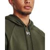imageUnder Armour Mens Rival Fleece Hoodie390 Marine Od Green   White