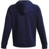 imageUnder Armour Mens Rival Fleece Hoodie410 Midnight Navy   White