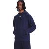 imageUnder Armour Mens Rival Fleece Hoodie410 Midnight Navy   White