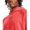imageUnder Armour Mens Rival Fleece Hoodie690 Venom Red   White