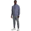 imageUnder Armour Mens Rival Fleece Hoodie767 Aurora Purple   Onyx White