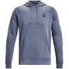 imageUnder Armour Mens Rival Fleece Hoodie767 Aurora Purple   Onyx White