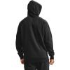 imageUnder Armour Mens Rival Fleece HoodieBlack 001Onyx White
