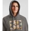 imageUnder Armour Mens Rival Fleece HoodieBrown Umber 281Realtree Edge