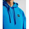 imageUnder Armour Mens Rival Fleece HoodieElectric Blue 428Onyx White