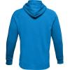 imageUnder Armour Mens Rival Fleece HoodieElectric Blue 428Onyx White