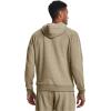 imageUnder Armour Mens Rival Fleece HoodieKhaki Gray Light Heather 038Gray