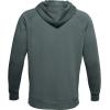 imageUnder Armour Mens Rival Fleece HoodieLichen Blue 424Onyx White