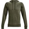 imageUnder Armour Mens Rival Fleece HoodieMarine Od Green Light Heather 390Onyx White