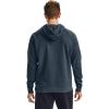 imageUnder Armour Mens Rival Fleece HoodieMechanic Blue 467Onyx White