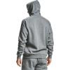 imageUnder Armour Mens Rival Fleece HoodiePitch Gray Light Heather 012Onyx White