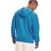 imageUnder Armour Mens Rival Fleece HoodieRadar Blue 422Onyx White