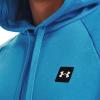 imageUnder Armour Mens Rival Fleece HoodieRadar Blue 422Onyx White