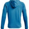 imageUnder Armour Mens Rival Fleece HoodieRadar Blue 422Onyx White