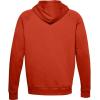 imageUnder Armour Mens Rival Fleece HoodieRich Orange 830Onyx White