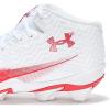 imageUnder Armour Mens Spotlight Hammer Rm Sneaker102 WhiteRedRed