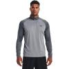 imageUnder Armour Mens Velocity 20 14 Zip036 Steel Light Heather  Pitch Gray Light Heather  Pitch Gray
